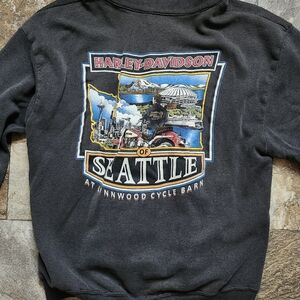 Harley-Davidson Men's Black Sweater